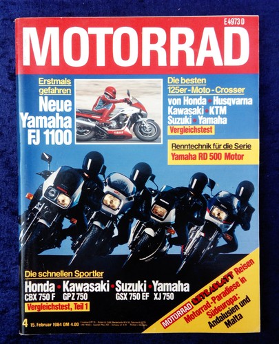 Das motorrad 1984 yamaha - 4/1984,