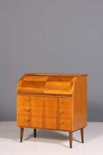 Wunderschöner Mid Century Rollladen Sekretär Danish Design Büro Schrank Büro