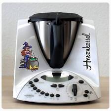 Hexe Hexenkessel Digitaldruck Aufkleber Sticker f. Thermomix TM31 Tattoo DTH001