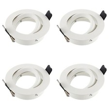 4x Einbau Strahler Rahmen