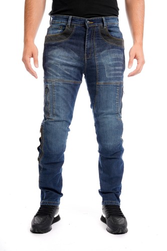 Herren motorradjeans denim - herren,