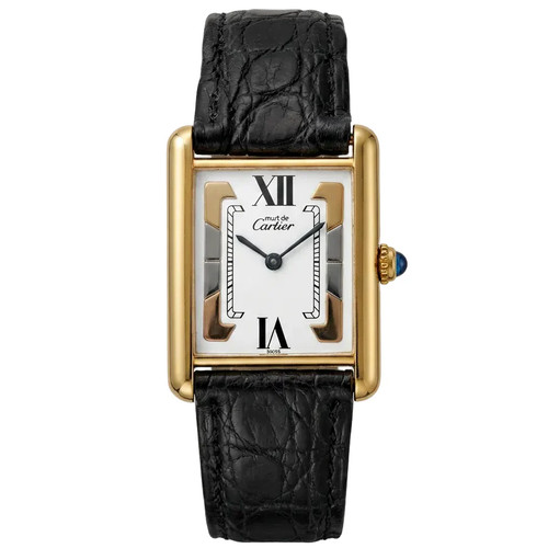 Cartier tank trinity vermeil - cartier,