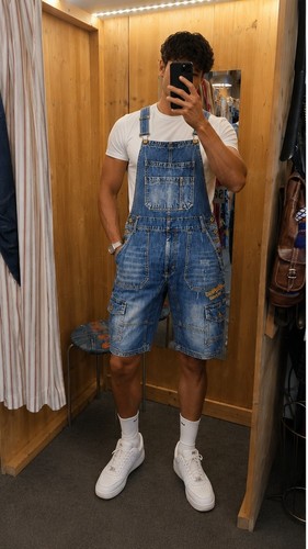 Camp david herren - herren, latzjeans