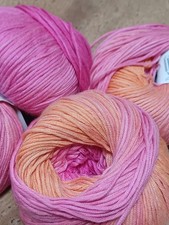 200g Baumwollgarn Degrade Sun