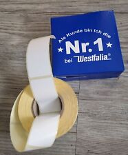 500 Westfalia Etiketten, selbstklebend, für Tiefkühlprodukte geeignet, 6 x 3 cm
