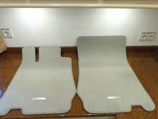 original Fussmatten Mercedes SL Klasse R230 W 230 Veloursmatten grau 2002-2012