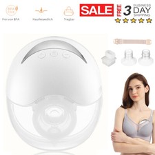 1PC 4 Modi 12 Stufen Handfreie Milchpumpe Tragbare LED Elektrische Milchpumpe