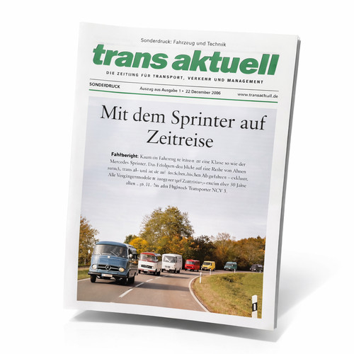 Sonderdruck mit dem sprinter - dem,