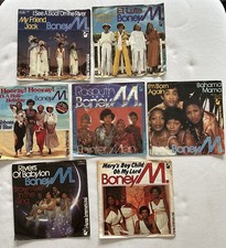 Konvolut  - Stück - Single-Schallplatten Boney M