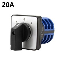 Drehschalter Nockenschalter Wendeschalter Umschalter 3 Positionen 1-0-2 20A/32A