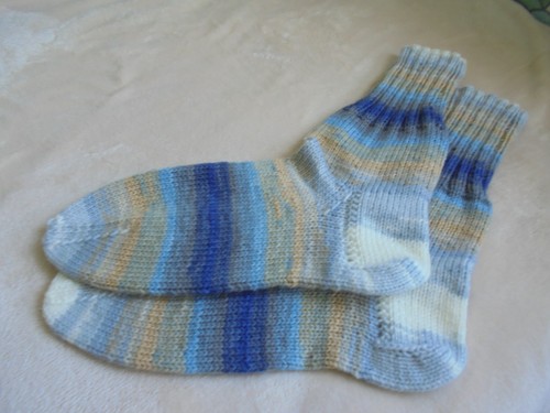 Wollsocken handgestrickt