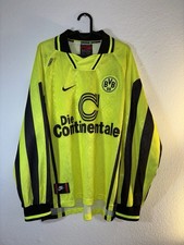 Original Borussia Dortmund Heimtrikot 1996/1997 Langarm (L) BVB Trikot