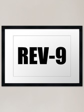 REV-9 Gerahmter Kunstdruck