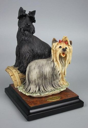 Figur yorkshire terrier mit - yorkshire,