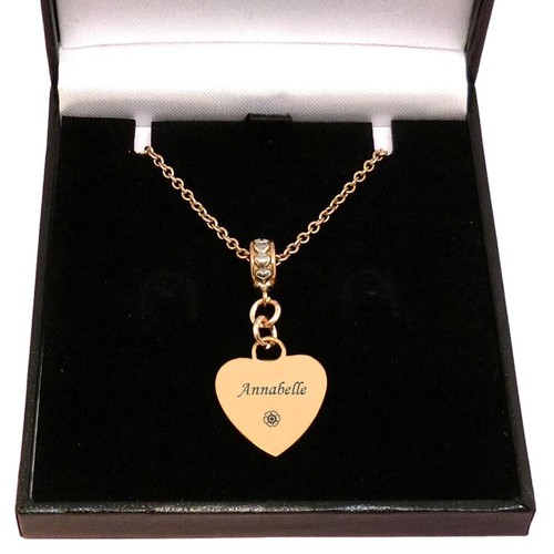 Rosegold silber herz - rosegold, &