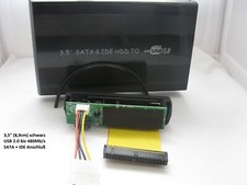 Metallgehäuse 3,5" 8,9cm USB