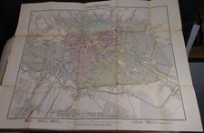 Stadtplan Berlin 1858: Neuester Plan von Berlin, A. Meyer, Maßstab 1:14.000, rar