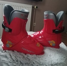 Skischuhe, rot, Damen, Größe