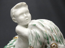 Art Deco Porzellan Dose Ludwigsburg 1920 er Jahre