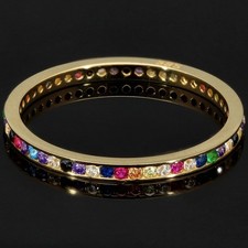 Rainbow Memory Goldring mit