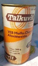 Alte Dose TALKUVIT OVP Malfa-Chemie Altmittweida Oldtimer Sammler 300 Gr Talkum