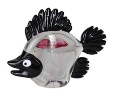 Murano Glas Fisch mit Medusa