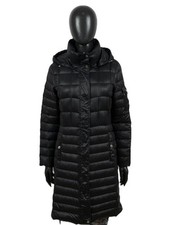 Ralph Lauren Parka schwarz gefüttert Damen Größe S Daunenjacke lang gesteppt