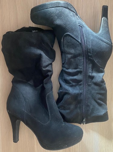 Stiefeletten schwarz - stiefeletten, gr.37