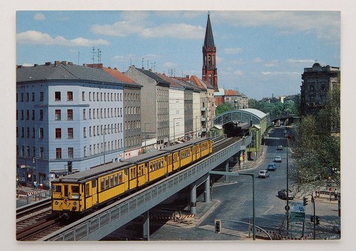 Postkarte berliner hochbahn - postkarte,