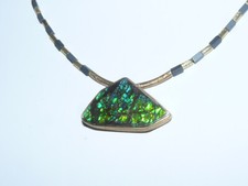 Echtschmuck Unikat - Ammolith  Collier