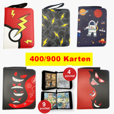 Sammelalbum Ordner Pokemon Karten 4/9 Pocket Sammelkarten  Sammelmappe Geschenk