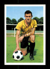 Gerd Peehs Borussia Dortmund 1966-67 Bergmann Sammelbild Original Signiert