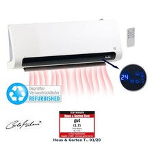 Carlo Milano Heizlüfter Wandmontage: Design-Wand-Heizlüfter Versandrückläufer