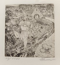 Arik Brauer "Das Wandern"