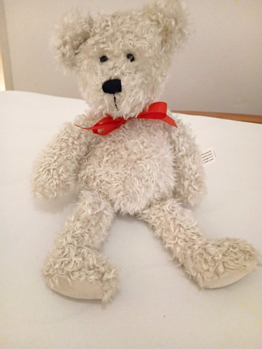 Süßer weißer teddybär von - weißer,