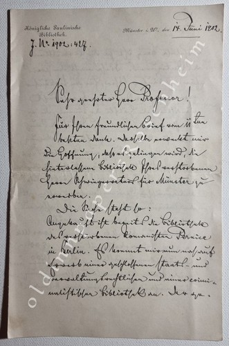 Münster kgl paulinische - münster, kgl.