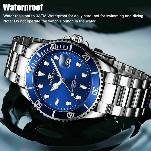 Wasserdichte herrenuhr classic - wasserdichte,