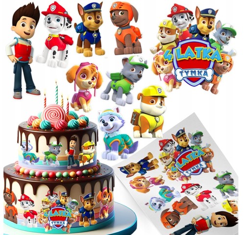 Paw patrol essbar party - patrol,