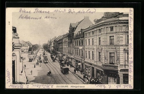 Ansichtskarte duisburg - ansichtskarte,