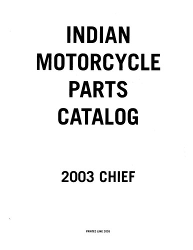 Werkstatthandbuch indian chief - werkstatthandbuch,
