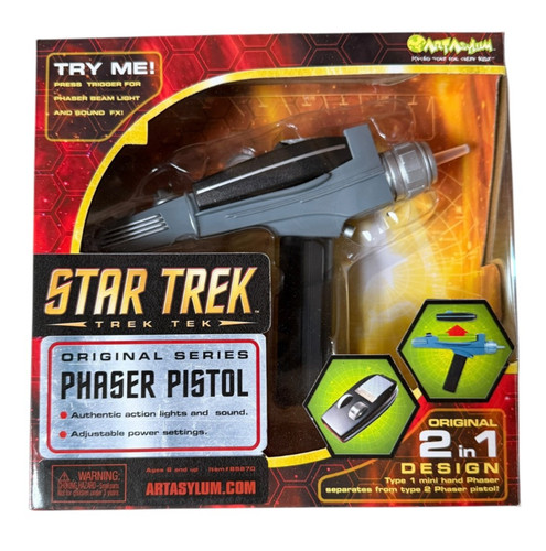 Star trek phaser light - star,