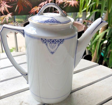 Art Deco kaffeekanne porzellan
