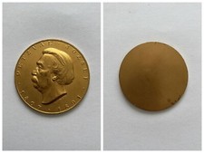 Ungarn Petzval Jozsef Einseitig Bronze Medaille 64 mm/ 67,9 g #FGX