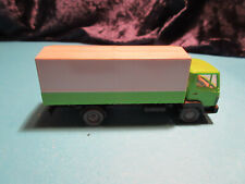 Wiking H0 431 LKW Mercedes LP 814 unbeschriftete Variante gelbgrün