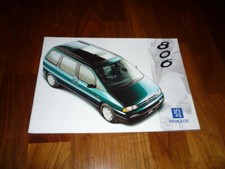 Peugeot 806 prospekt 1995 - peugeot,