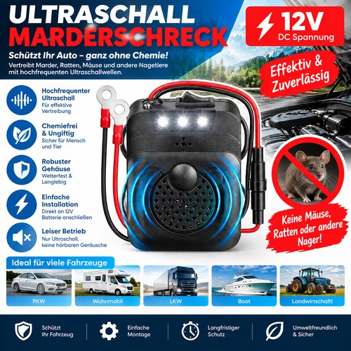 Ultraschall marderabwehr - ultraschall,