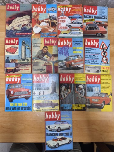 13x vintage hobby hefte - vintage,
