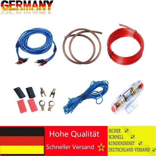 Kabelset anschluß endstufe - kabelset,