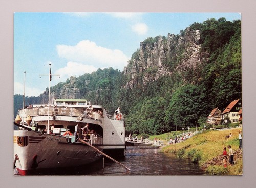 Postkarte rathen - -,