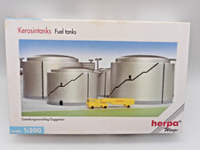 1:500  Herpa  Wings 519700 - Flughafen , Kerosintanks  - OVP